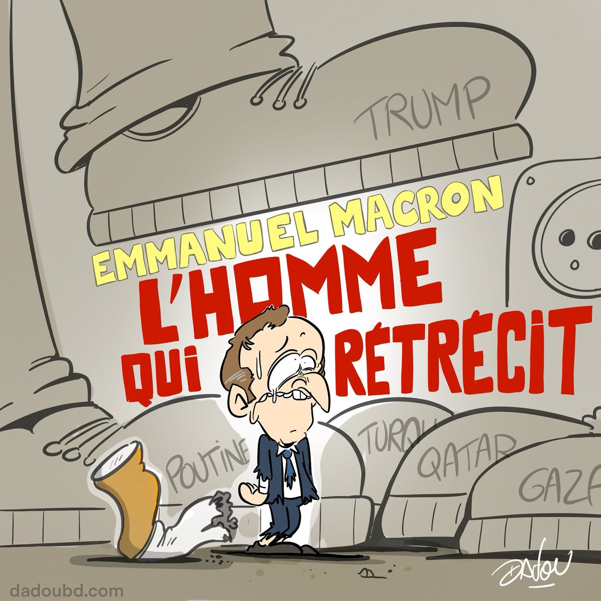 ACTU MONDE ET CULTURE 
L’acteur français le plus célèbre du monde est de retour …
#dadou ✍🏻 dadoubd.com

#jeandujardin #dujardin #cinema #macron #president #kounen #film #Trump #poutine #france #dessin #TBT9 #caricature #parodie