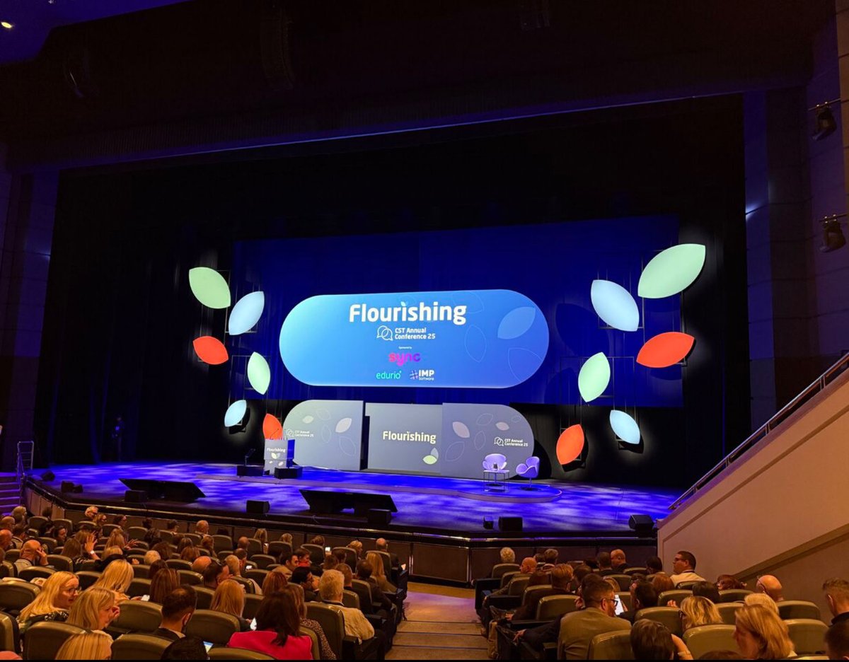 A fantastic two days at <a href="/CSTvoice/">Confederation of School Trusts</a> conference. Thought provoking and inspiring sessions under the theme of ‘flourishing’, really aligning to our vision and mission. <a href="/VicAcademies/">Victoria Academies Trust</a>. Always good to connect, network and take time to reflect. #BeTheBestWeCanBe