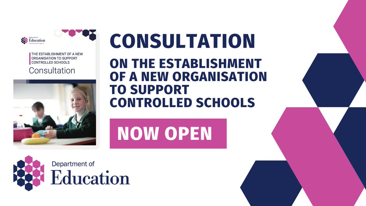 CSSC_NI's tweet image. A consultation on proposals to establish a new organisation to support controlled schools has been launched by @educationni. This is an important step toward achieving the greater consistency & fairness envisioned by the Independent Review.
Access bit.ly/4hoUTpy
