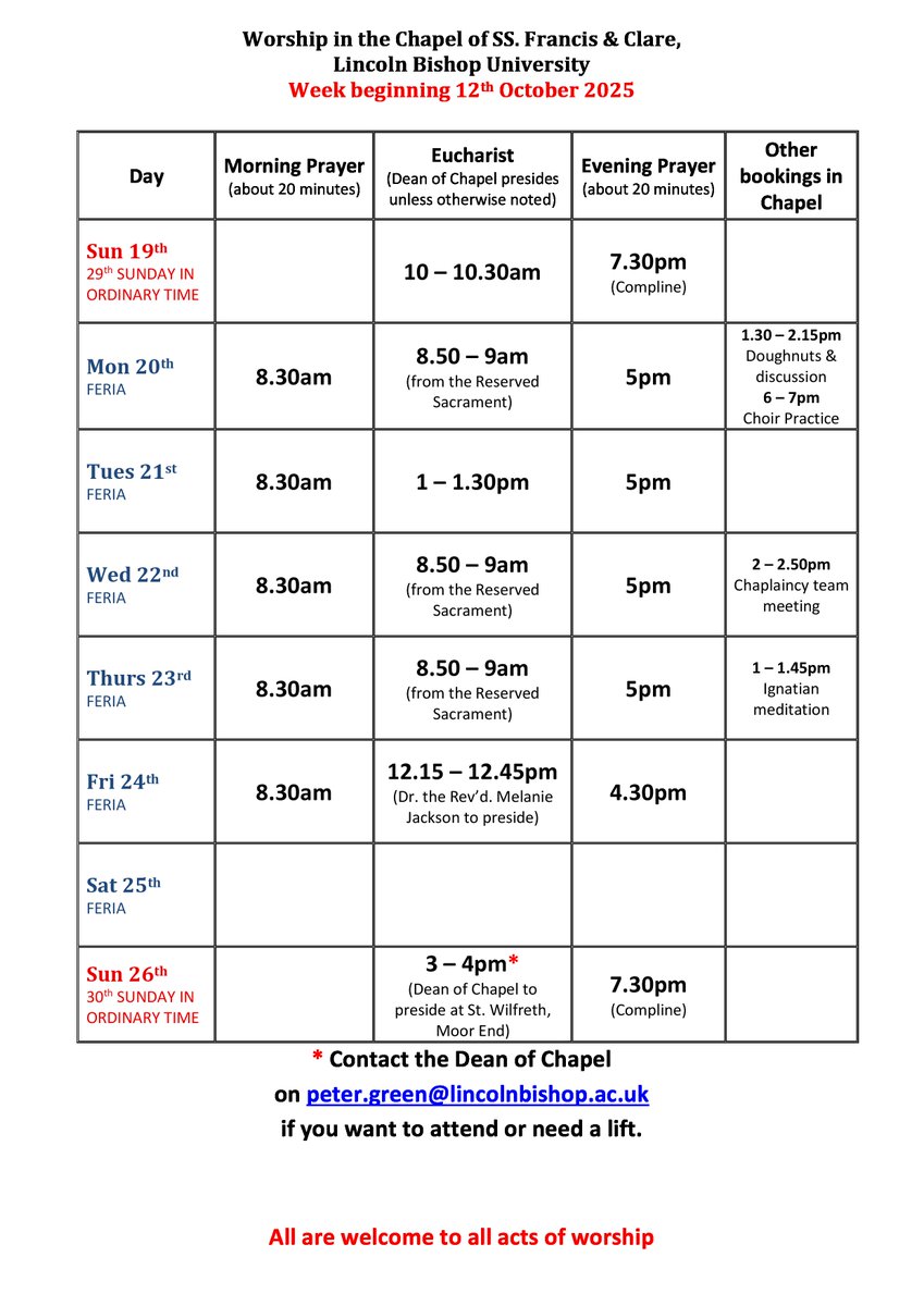 LincBUniChaplaincy tweet media