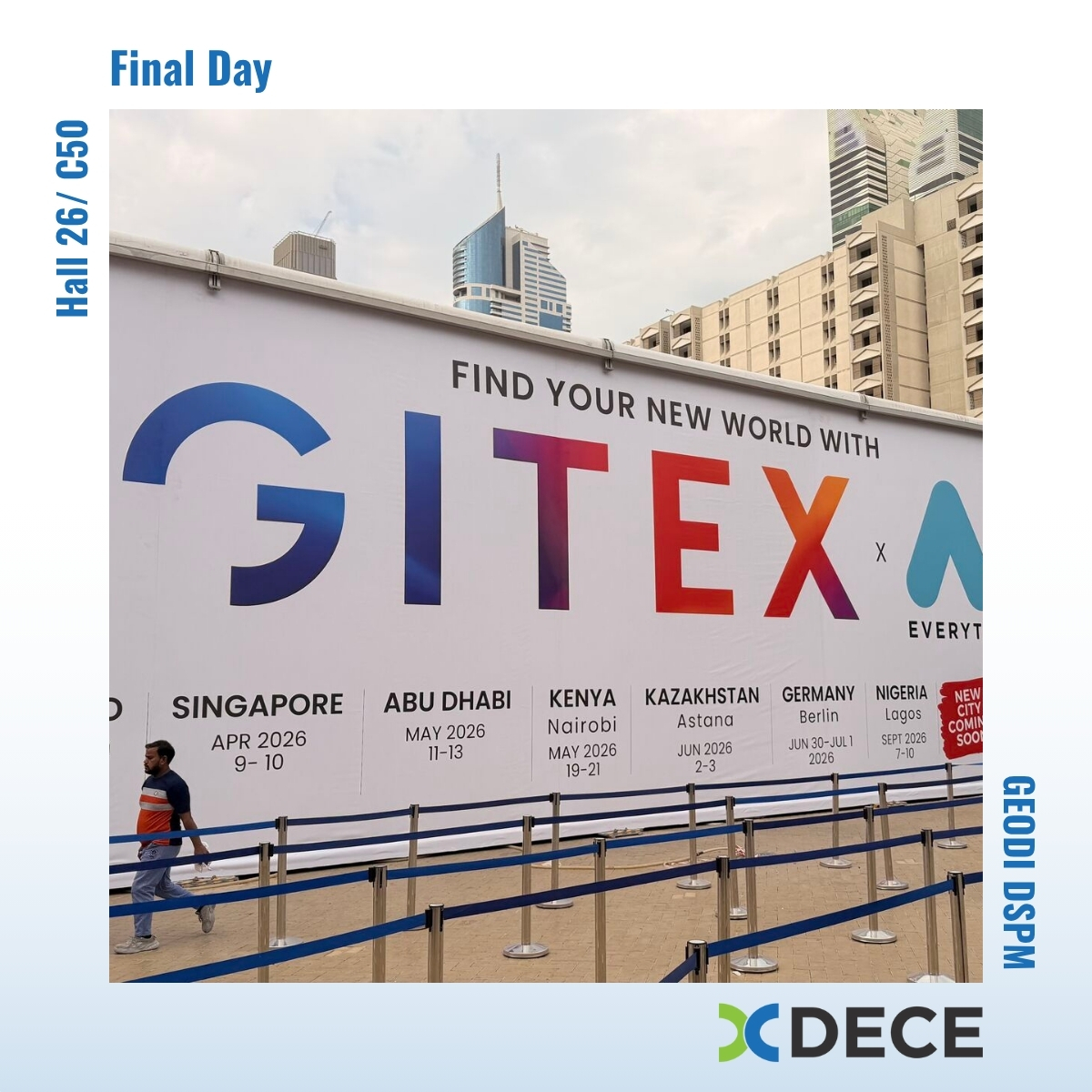 SoftwareDECE's tweet image. 🔒✨ We’ve wrapped up GITEX Global 2025!
We were thrilled to be part of Dubai’s vibrant tech scene! 🌍 Great talks on cybersecurity, strong interest in GEODI DSPM, and inspiring collaborations. 🚀 Thanks to all who made it memorable!
#GITEXGlobal2025