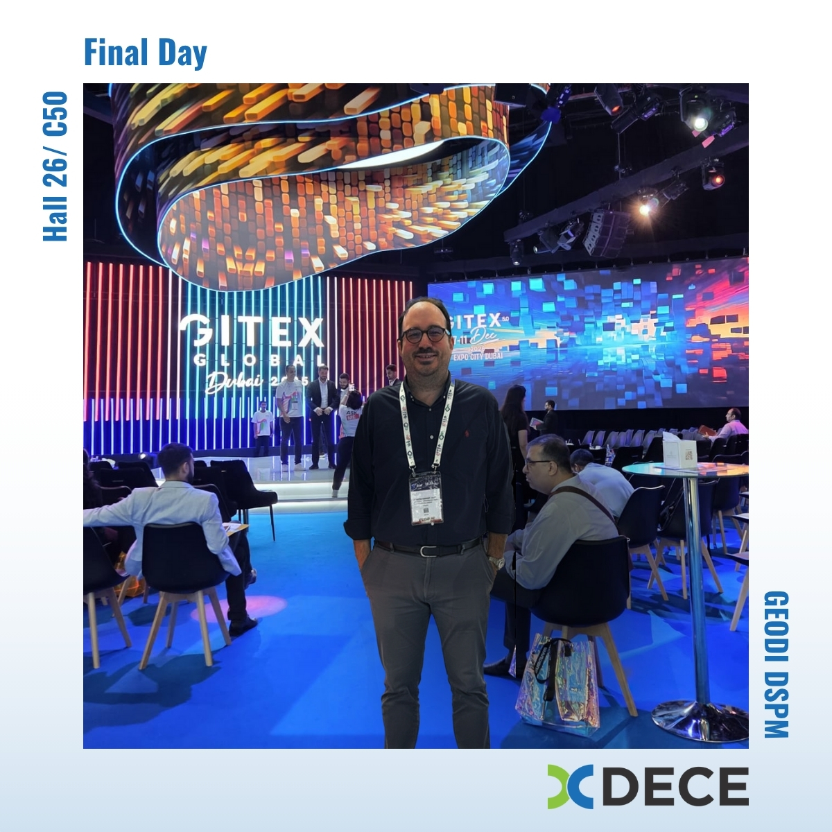 SoftwareDECE's tweet image. 🔒✨ We’ve wrapped up GITEX Global 2025!
We were thrilled to be part of Dubai’s vibrant tech scene! 🌍 Great talks on cybersecurity, strong interest in GEODI DSPM, and inspiring collaborations. 🚀 Thanks to all who made it memorable!
#GITEXGlobal2025