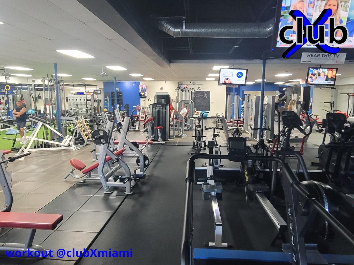 clubXmiami's tweet photo. #workouts #fitness @clubXmiami πͺ
transforming lives daily, #clubX is a limited membership, private fitness club capped at just 750 members
#gym #fitnessclub #coralgables #boutiquefitness #sweatlocal #liftlocal #localgym #coreworkout #sixpack #fitnessanatomy #fitnessbody #muscles https://t.co/saUi53ysuD
