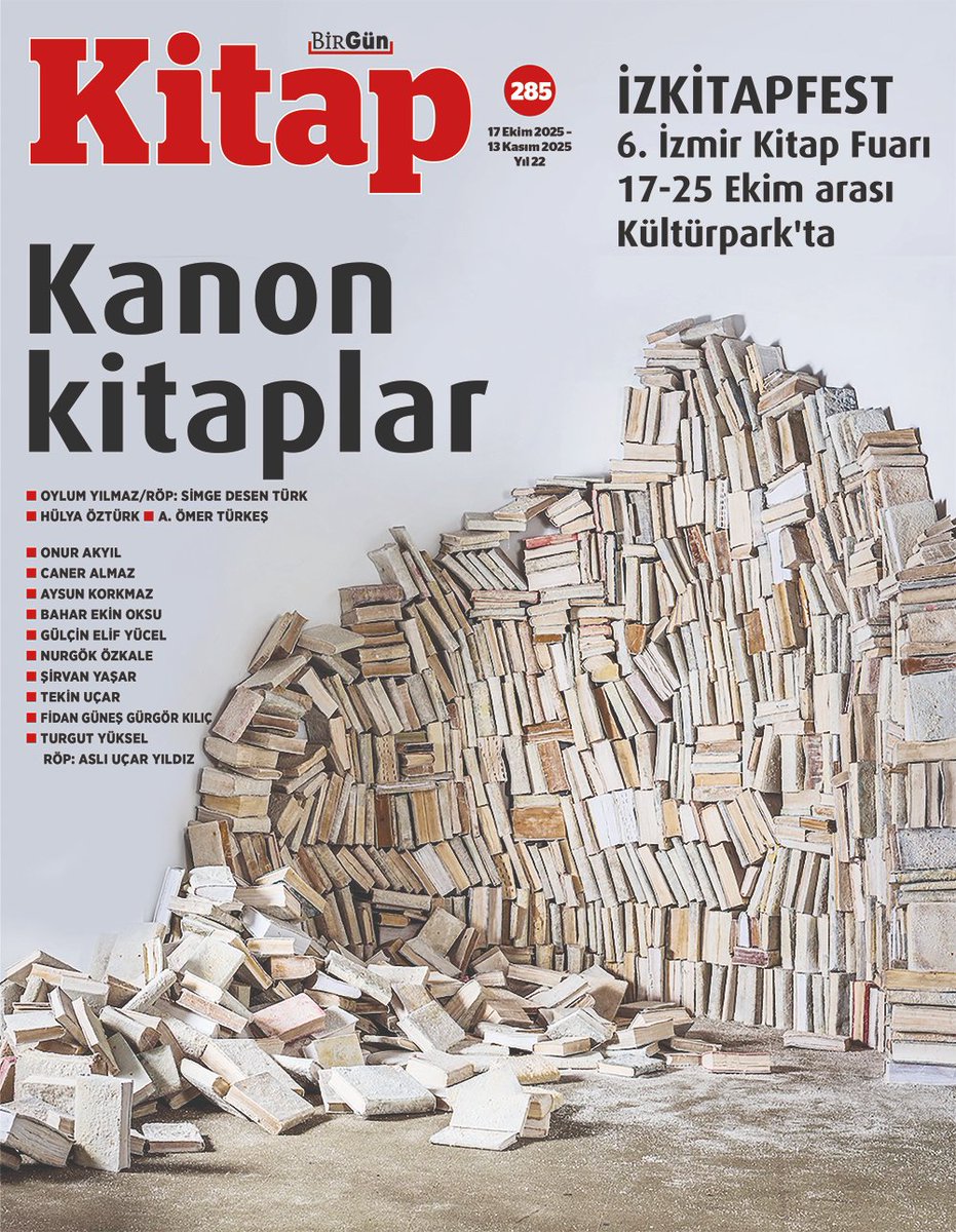 Bugün yayımlanan BirGün Kitap'ta kanon ve kanon dışılık kavramlarını tartıştık. 

Tüm yazılara şu linkten ulaşabilirsiniz:,

birgun.net/kategori/birgu…