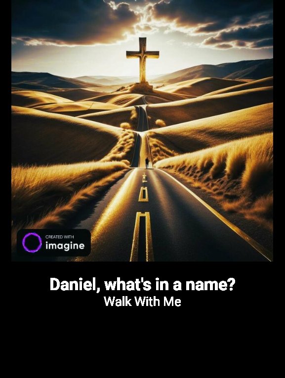 StraitMinistry's tweet image. Check out this podcast! Daniel, what's in a name? on Walk With Me … iheart.com/podcast/269-wa…