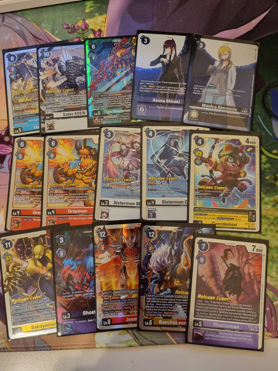 sinOnTan5's tweet image. Some small pack opening at the release event.

Went X-0 today. W.