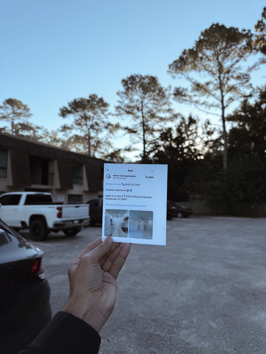 harborcovesc's tweet photo. “Find your perfect place to call home — apartments for rent now!” @harborcovesc🏠

#HardeevilleSC #SouthCarolina https://t.co/bUbdrKCYKj