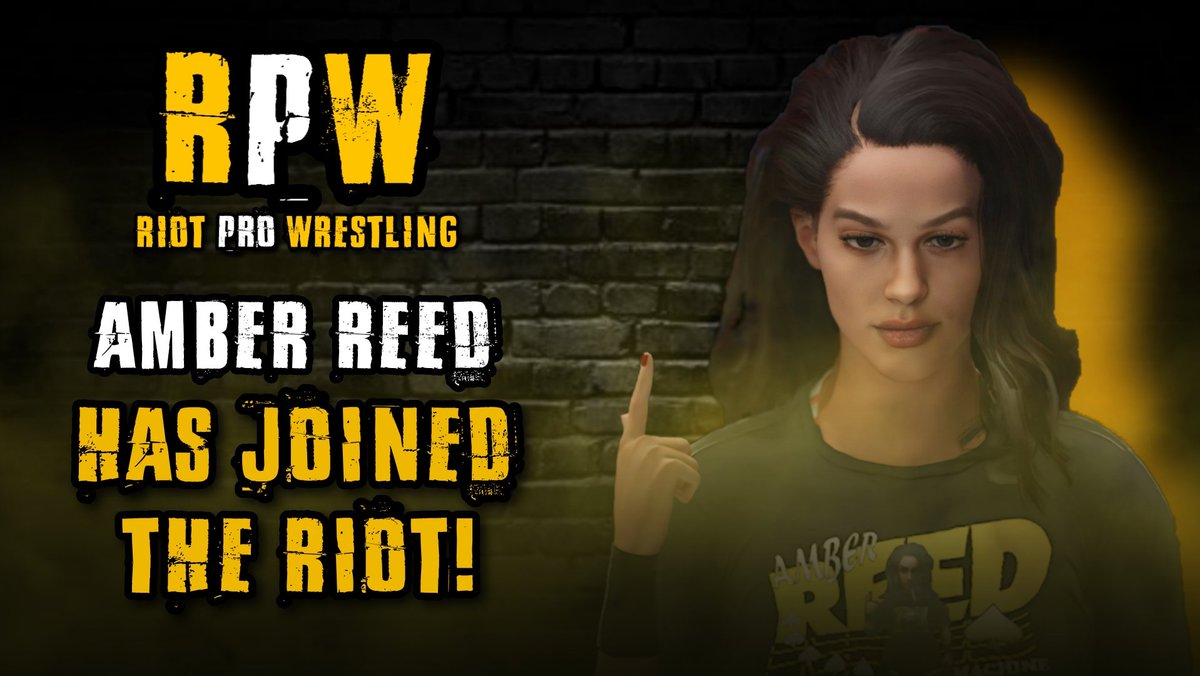 Riot Pro Wrestling (@thisisriotpro) on Twitter photo BREAKING NEWS!
<a href="/TheRealAce77/">Amber Reedπ¨π¦</a> has JOINED THE RIOT!
Amber Reed is a certified legend in the business. You name it, she has done it. She is not called The Golden Ace just for fun. She lives and breathes that moniker.
We welcome her to the team!
#JOINTHERIOT #RiotPro BREAKING NEWS!
<a href="/TheRealAce77/">Amber Reedπ¨π¦</a> has JOINED THE RIOT!
Amber Reed is a certified legend in the business. You name it, she has done it. She is not called The Golden Ace just for fun. She lives and breathes that moniker.
We welcome her to the team!
#JOINTHERIOT #RiotPro