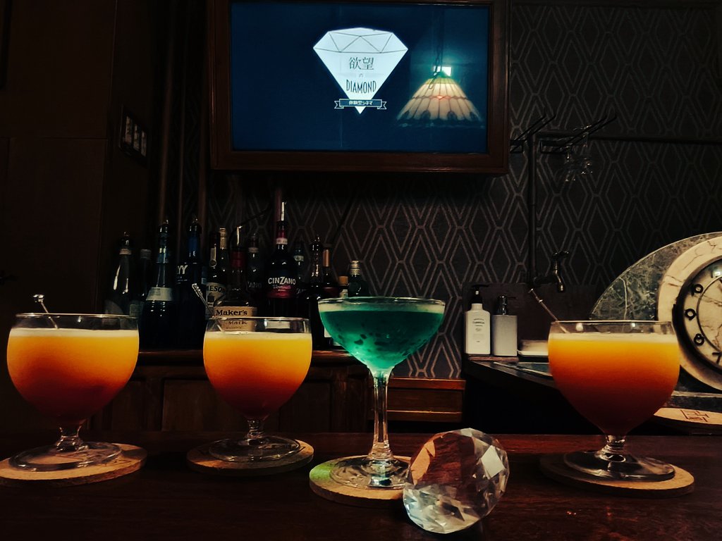 StudioEscapeさんの『欲望のダイヤモンド』駆け込みしてきました！！
没入感がすごい！！他の公演も行きたすぎる〜！！！