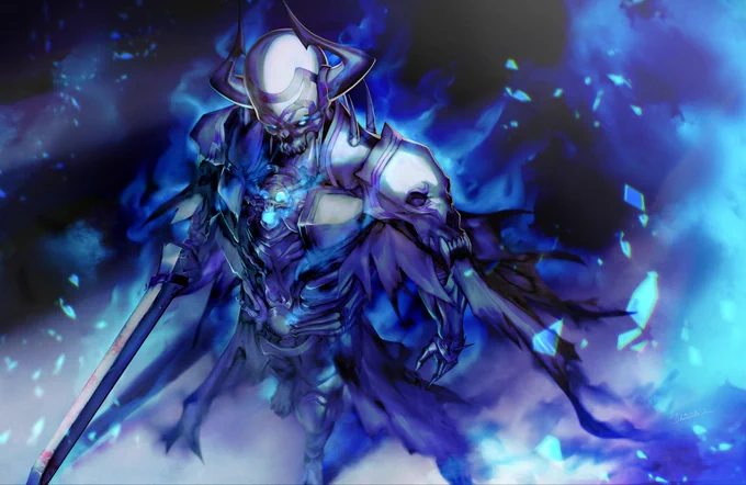 過去絵をちょっといじった山の翁 #FGO