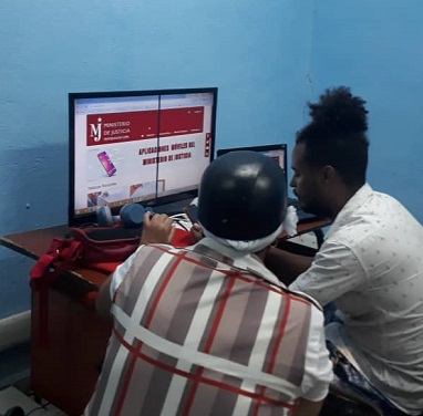 Es constante la preparación de la población, solicitud de documentos en el portal del Ministerio de Justicia desde el #JovenClubSantaClara
#JovenClubXCuba