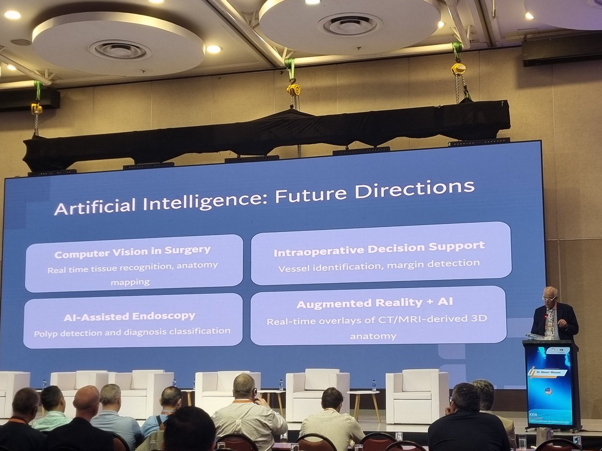 Excellent Speaker <a href="/SWexner/">Steven D Wexner MD, PhD</a> 👍