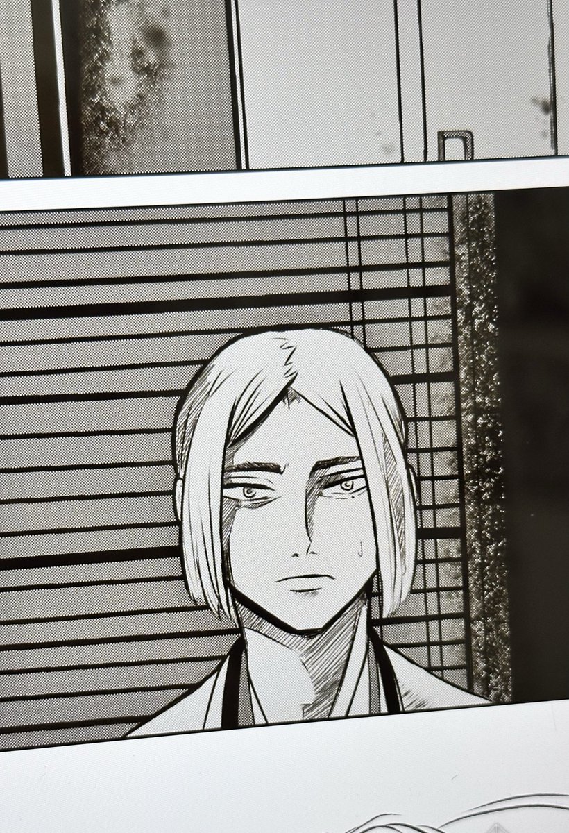 Sharing another frame from the manga. I swear, I just wanna eat him up 😤😩

#chishiya #AliceInBorderland #manga