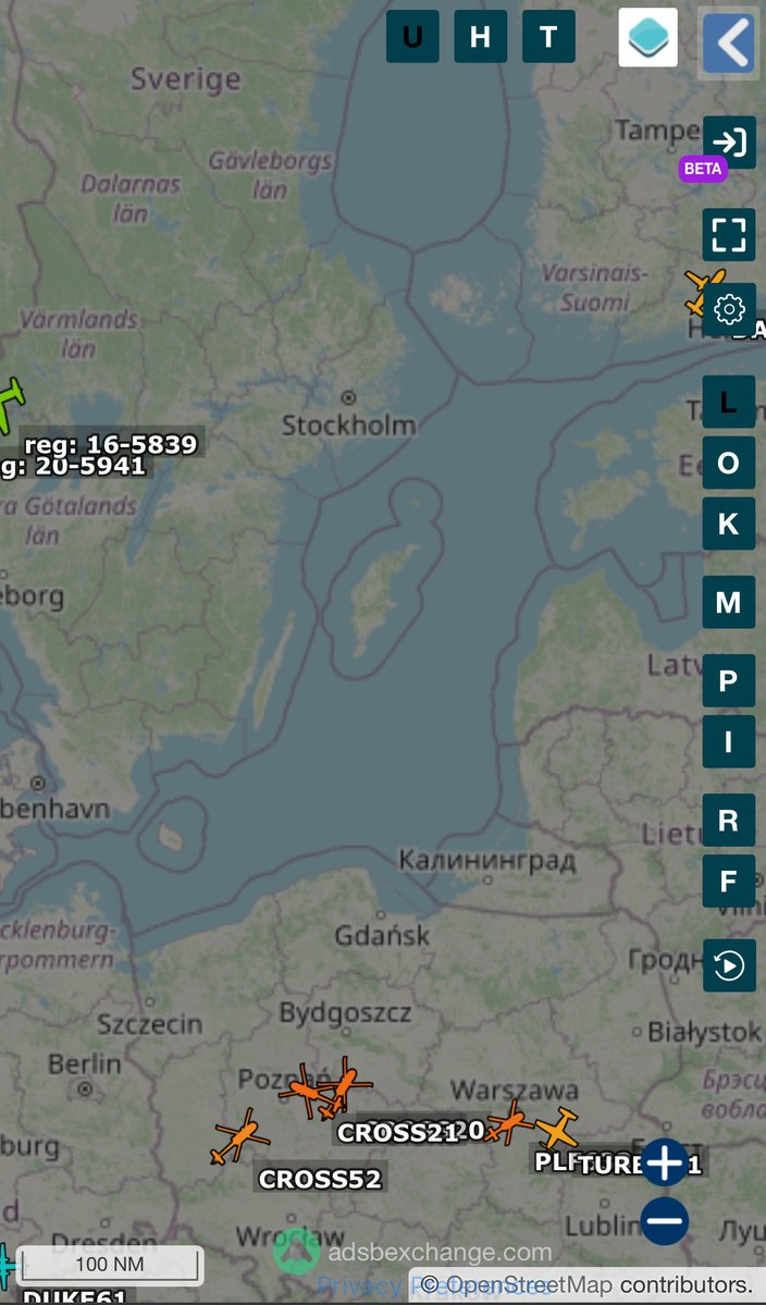 P-8 Baltic movements. 

Since the tanker which was positioned in POWIDZ has finished its 9 day deployment (ending on 15/10/25) there has been no USN P-8 sorties to the Baltic’s. 

The main reason the tanker was there was to support these sorties. An indication to see if they will