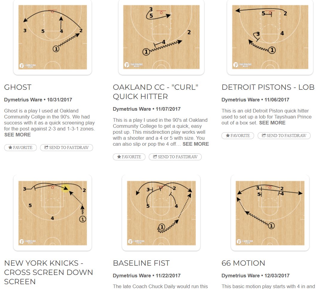 coachware's tweet image. Here are a few of my 200 posted plays, sets, Actions, and drills in the @FastModel PlayBank. Iโm sure if you go take a look you will find something you like or need for the up coming season. @Hudl @BCAMCoaches