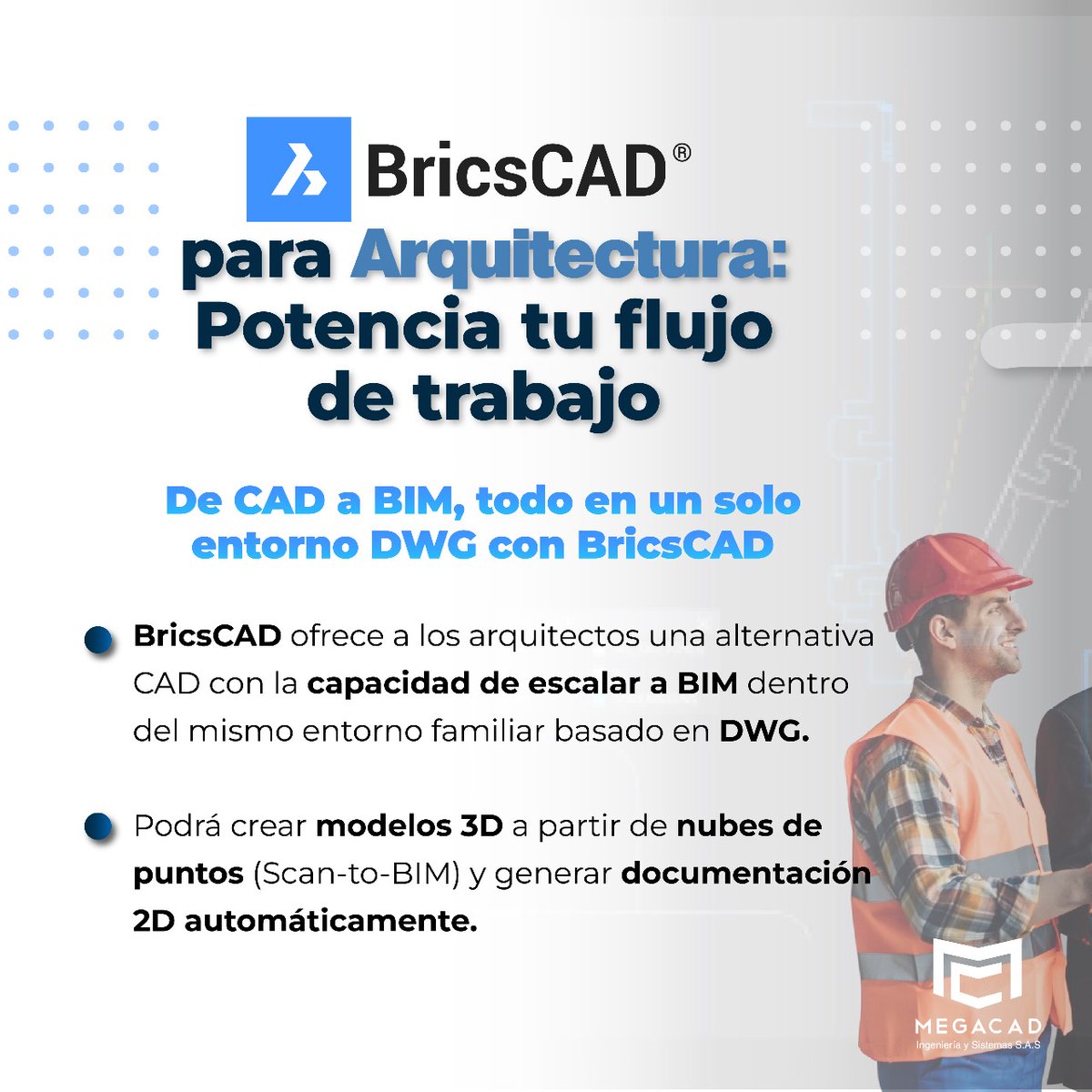 Megacad's tweet image. Optimiza tu flujo de trabajo arquitectónico con BricsCAD

De CAD a BIM, todo en un solo entorno DWG.

🔗 Prueba gratis por 30 días → Descarga aquí: bricsys.com/es-co/bricscad…

#BricsCAD #Arquitectura #BIM #CAD #Productividad #Megacad #Ingenieria #DiseñoArquitectónico