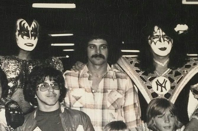That time my dude Ross hung out backstage with <a href="/kiss/">KISS</a>. #RIPAceFrehley