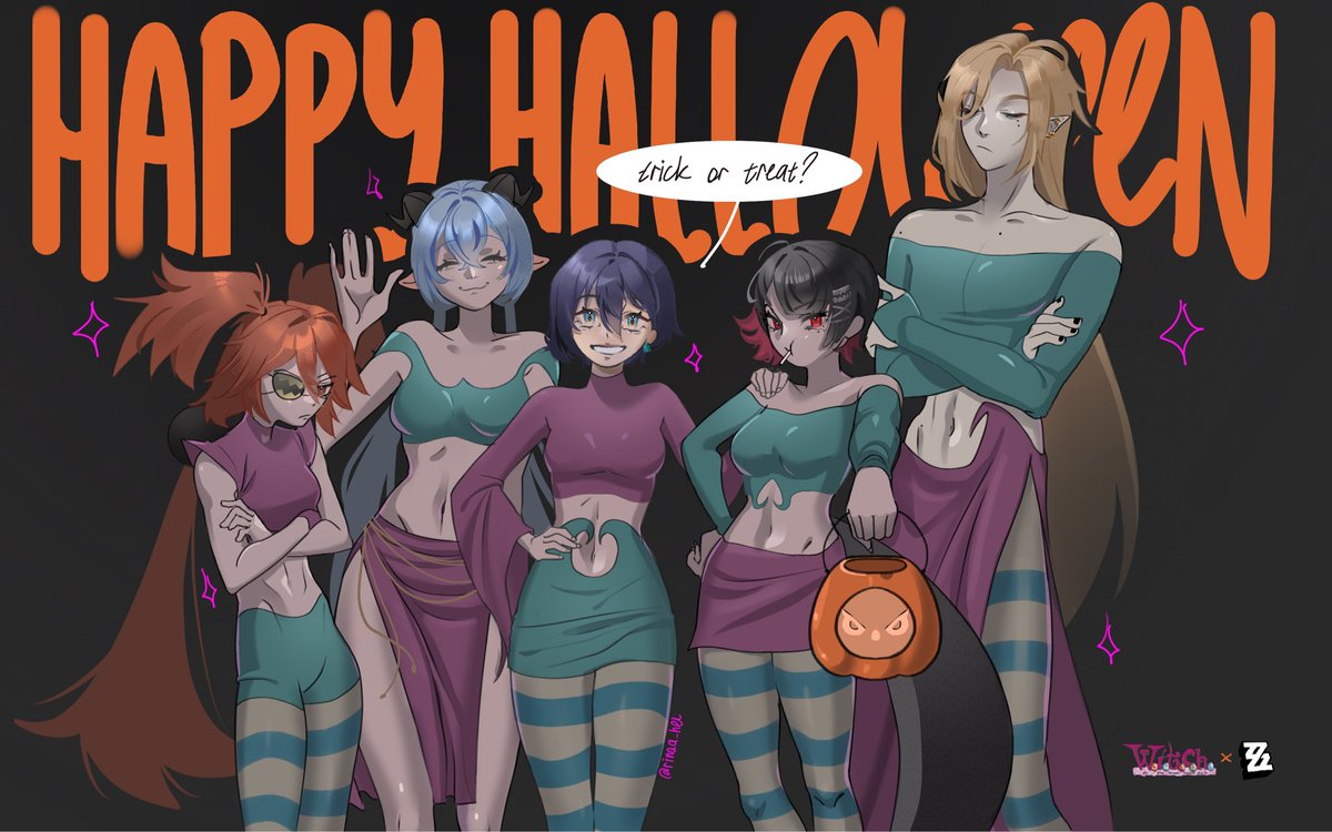 W.I.T.C.H x ZZZero🎃

#ZenlessZoneZero #zzzfanart #EllenJoe #BelleZZZ #LuciaZZZ #KoledaBelobog #HugoVlad