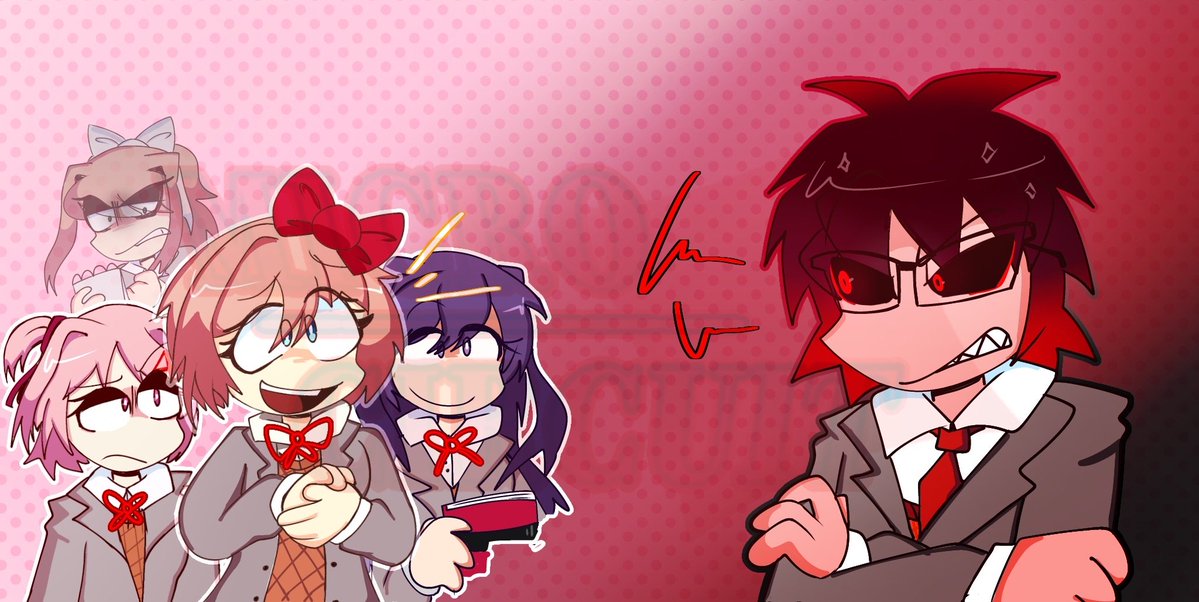 I had the honor to do the thumbnail for this stream! It was SUPER fun to do! ^^ here it fully!