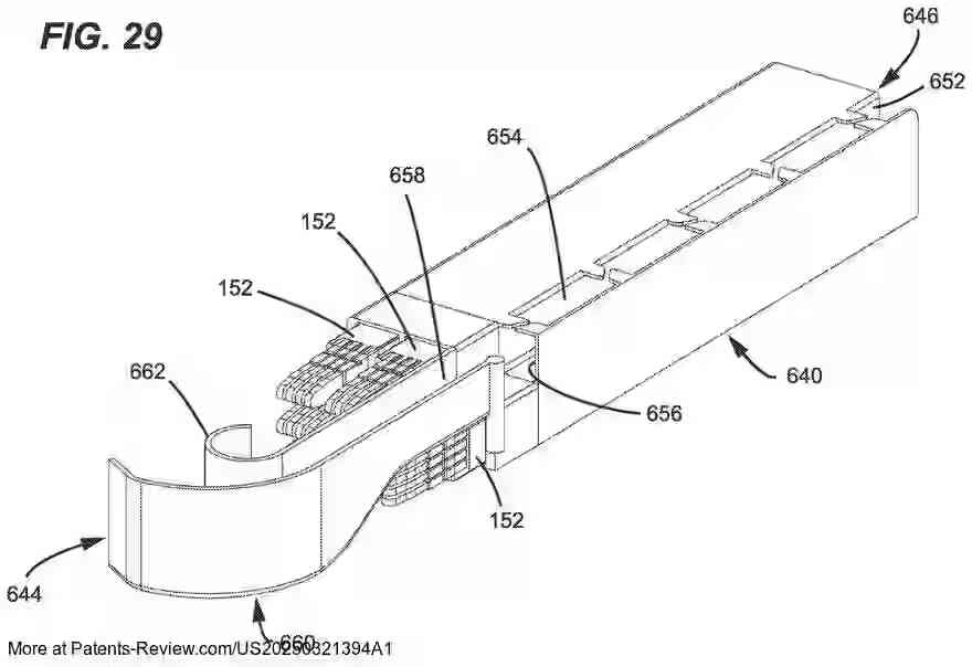 PatentPulse's tweet image. Discover the latest #patent application from #CommScope: &quot;OPTICAL PANEL ARRANGEMENTS AND MODULES THEREFORE&quot; #US20250321394A1. 

This innovation offers at least 288 output fiber connections within 1 rack unit (RU) using modules with optical adapters. 

Each adapter defines…