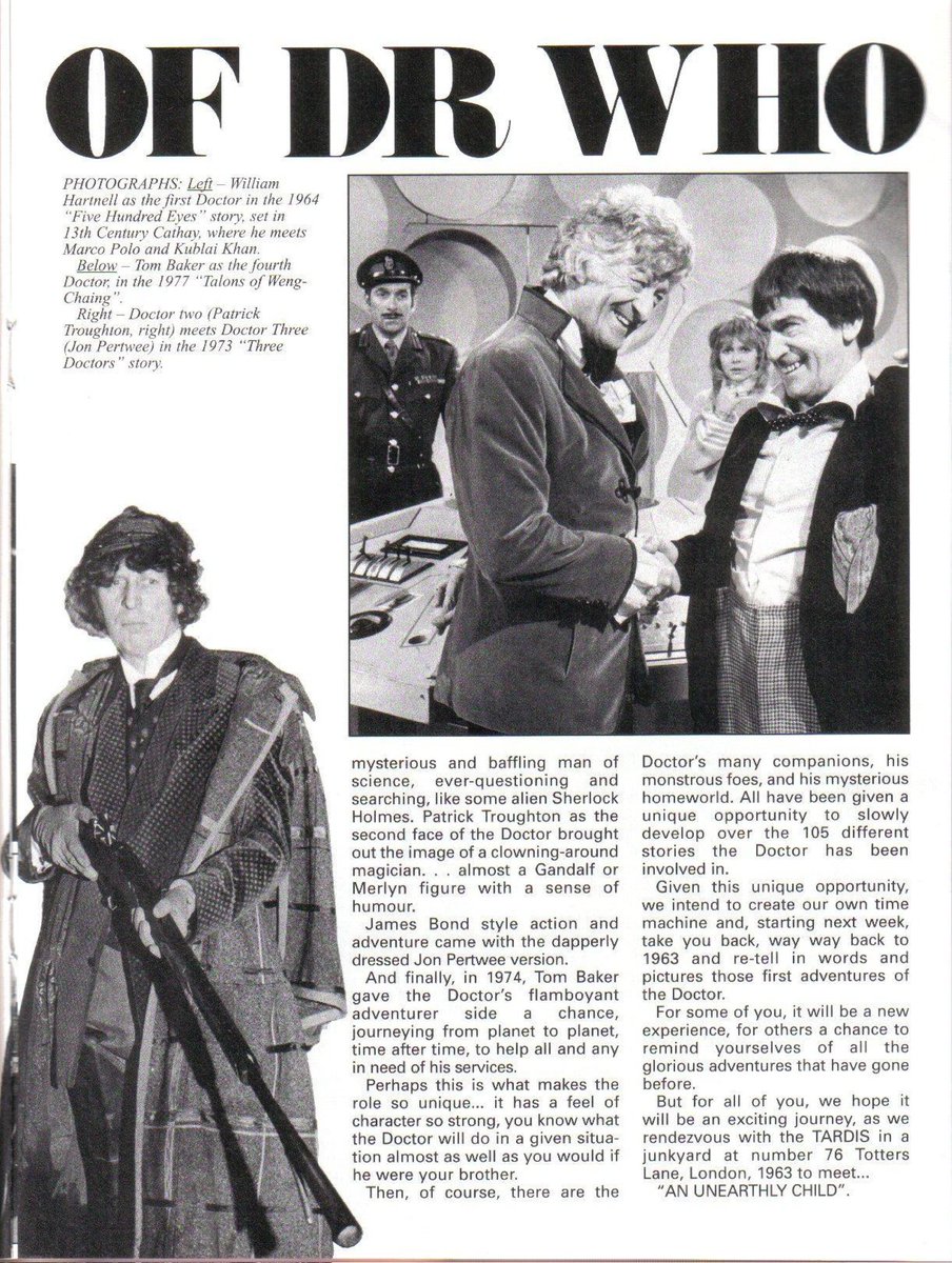 Doctor Who Weekly - Fantastic First Issue.