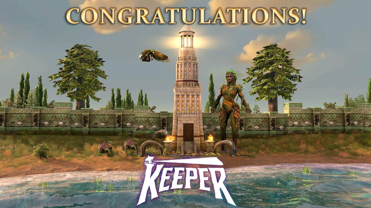 The Keeper has awoken...
 
Congratulations to <a href="/DoubleFine/">Double Fine</a> on launching Keeper! We can't wait to experience the beautiful otherworldly odyssey that you've created. 

#Keeper #XboxGameStudios