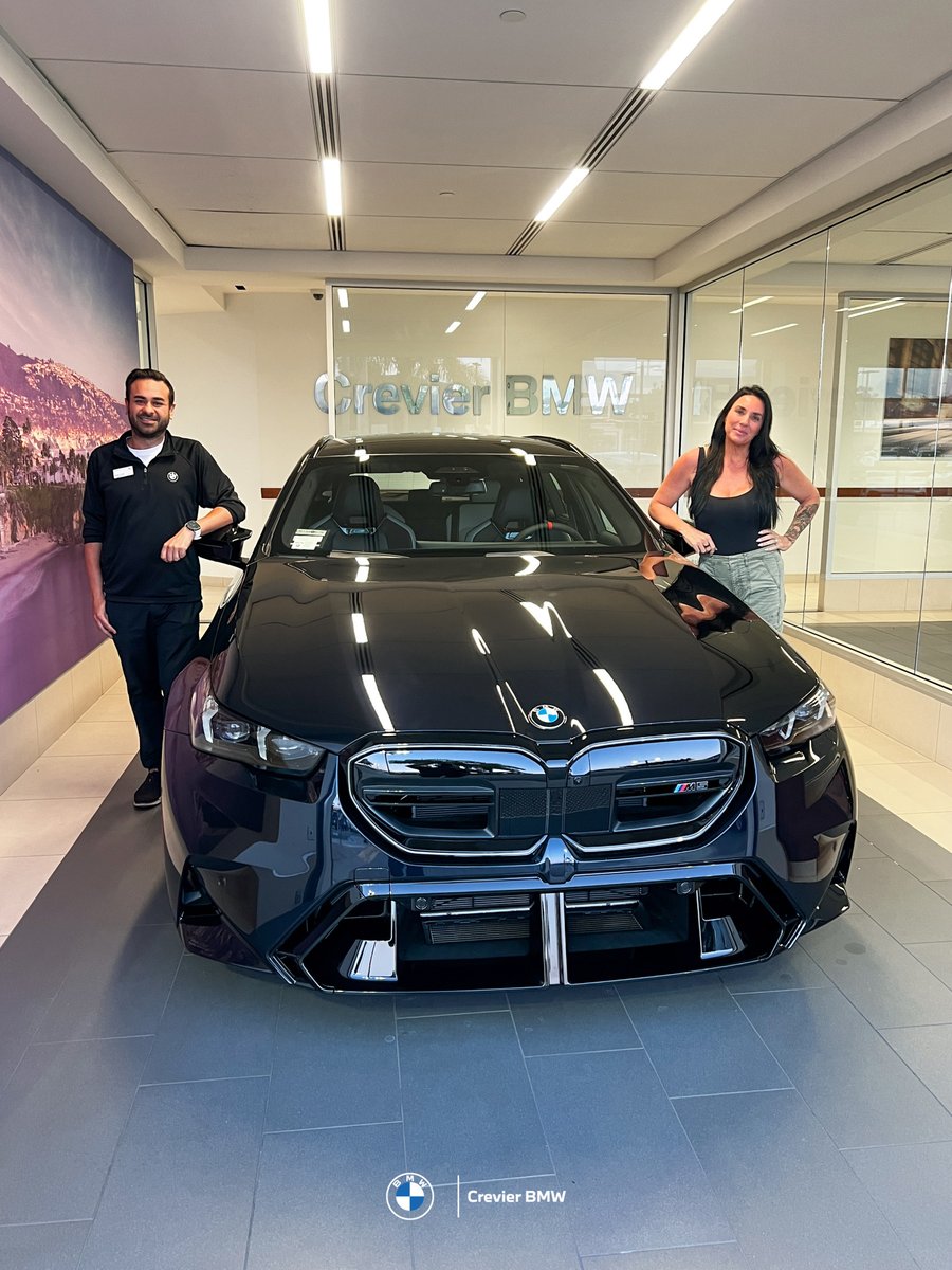 Congrats to this happy customer on their new 2025 BMW M5 Touring from Crevier BMW (<a href="/CrevierBmwMini/">Crevier BMW</a>)! 🎉 Ready for your upgrade? Tap the link to explore all our models, including electric &amp; hybrid options! 🚗 ✨ penskeautomotive.com/shop/