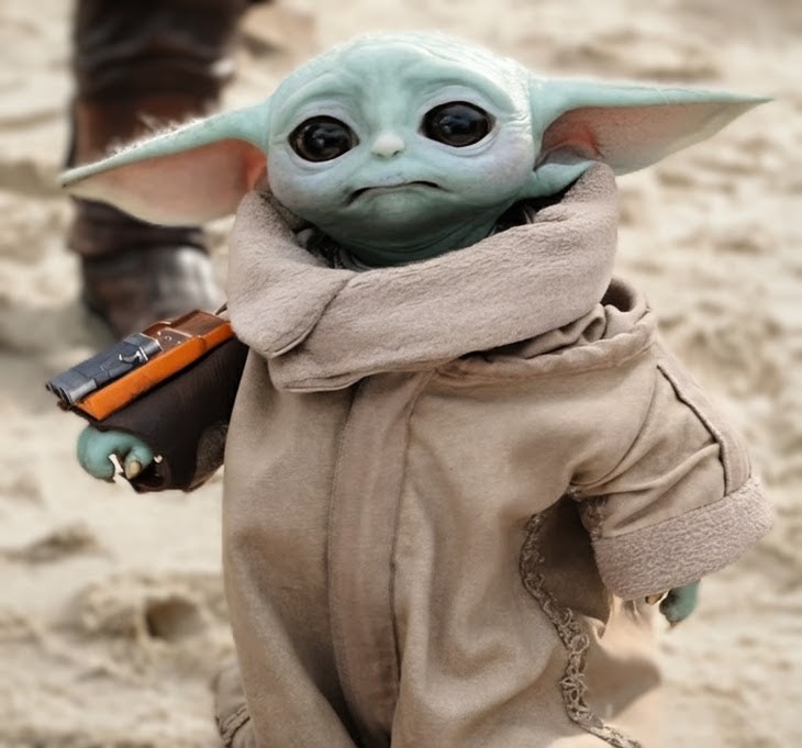HELP ! What am I doing here ? I was happy playing with the rocks 😟

#Grogu #DinDjarin #TheMandalorian