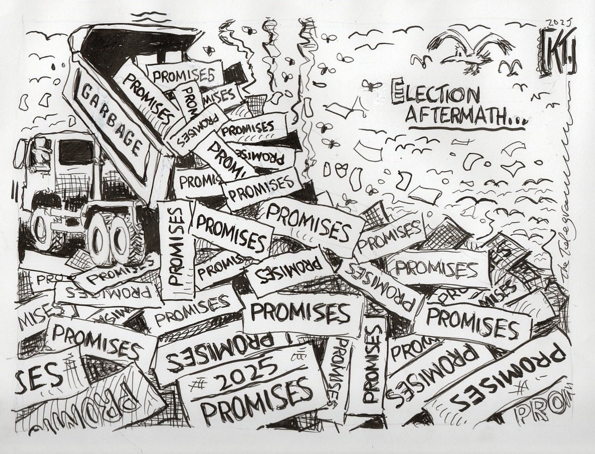 Meanwhile, at Robin Hood Bay Dump…
My cartoon this week in <a href="/StJohnsTelegram/">The Telegram</a>