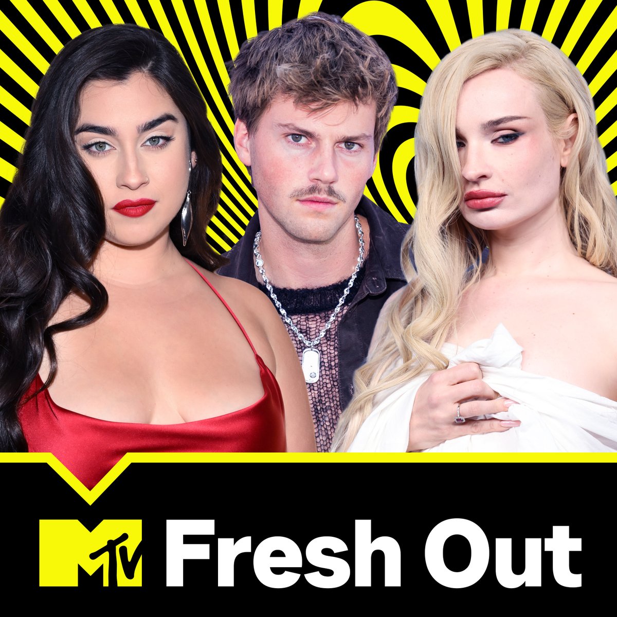 MTV's tweet image. Celebrating #NewMusicFriday with new tunes from @LaurenJauregui, @oneruel, @kimpetras & more on my #MTVFreshOut playlist 🎧
Spotify: open.spotify.com/playlist/6Vayw…
Apple Music: music.apple.com/us/playlist/mt…
