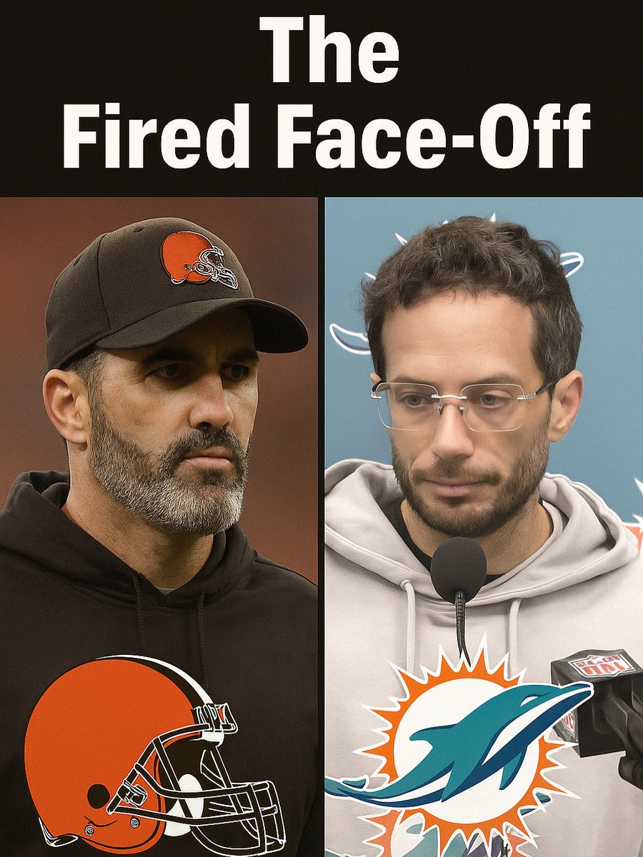 dominiccinalli's tweet photo. Who’s getting the axe this weekend? Kevin Stefanski or Mike McDaniel? #nfl #cleveland #miami https://t.co/F6XpcprO0e