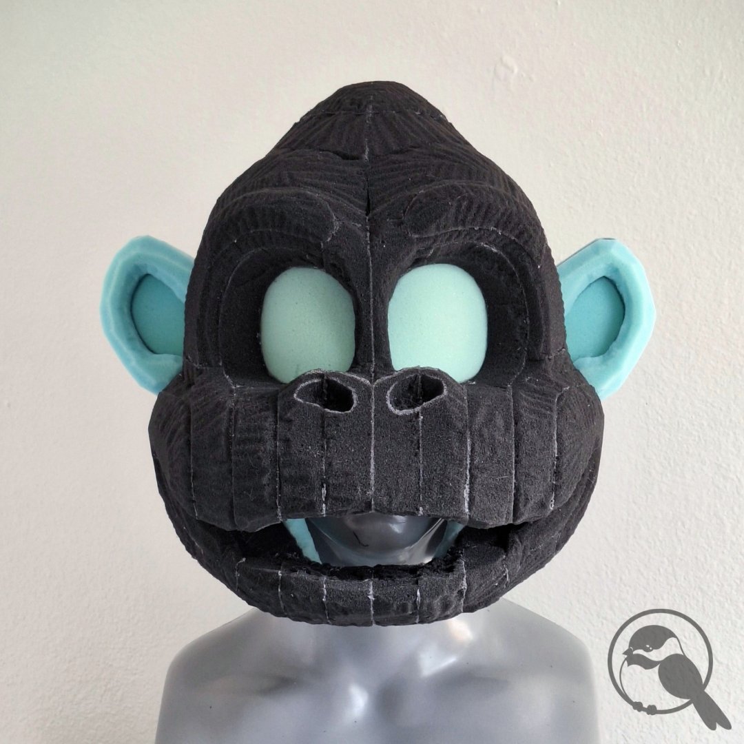 chickaspree's tweet photo. This primate headbase inspired by Donkey Kong was made for HenloGoato on Telegram. I'm always amazed at how many unique shapes I get to carve! 🦍
#fursuit #furry #headbase #fursuitbase #furryheadbase #fursuitmaker #donkeykong #primate https://t.co/iu04PWnWgB