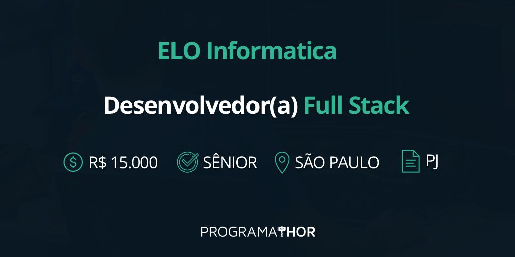 ProgramaThor's tweet image. Desenvolvedor(a) FullStack Delphi e SQL
shre.ink/ozpm  

#dev #vagati #delphi #sql #fullstack #programathor