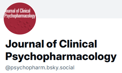 The Journal of Clinical Psychopharmacology is building a presence on <a href="/bluesky/">Bluesky</a>, and we’d love for our X community to be part of it. 

Follow us on Bluesky for early updates, featured research, and insight into psychopharmacology trends.  📲 @ psychopharm.bsky.social