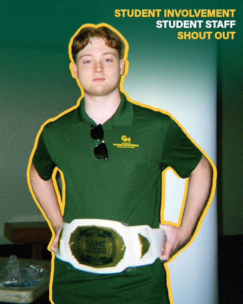 MasonPatriots's tweet image. Student Involvement Student Staff Shout Out ‼️

Tyler Hannan has worked for Esports since 2022! He is studying Sports Management and wants to work in sports once he graduates. ⚽️🏈 His fun fact is that he&apos;s ginger! 🧑‍🦰 

#StudentInvolvement #SIShoutout #StudentHighlight