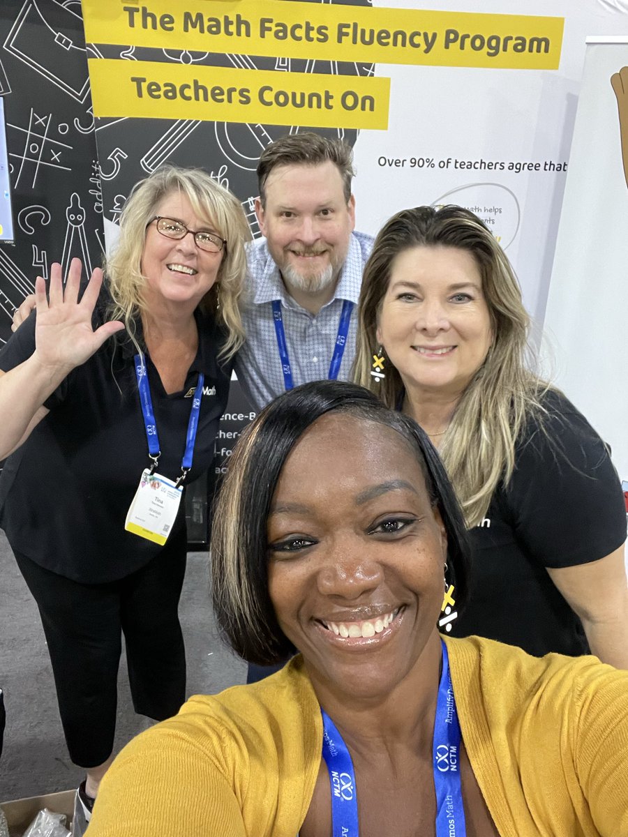 TeachSingleton's tweet photo. It’s Conference Season!!! First timer at the @NCTM! The math is definitely “mathing” here☺️! Learning and growing with like minds, keeps my mind in the game! #MathCoachChronicles #WCMathletes @WolfCreekWolves @AWilkins_Edu @mywhall https://t.co/creoiPnfnC