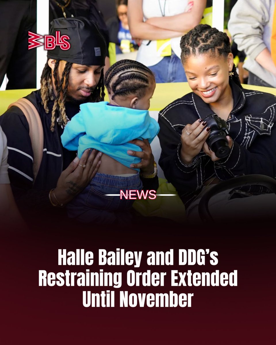 The restraining order between Halle Bailey and DDG has been extended until November 5.

Learn more here: wbls.com/news/halle-bai…