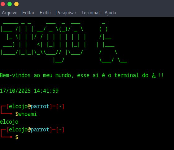 3lk0j0's tweet image. Primera vez con Python y primer banner para mi terminal #Python #ParrotOS