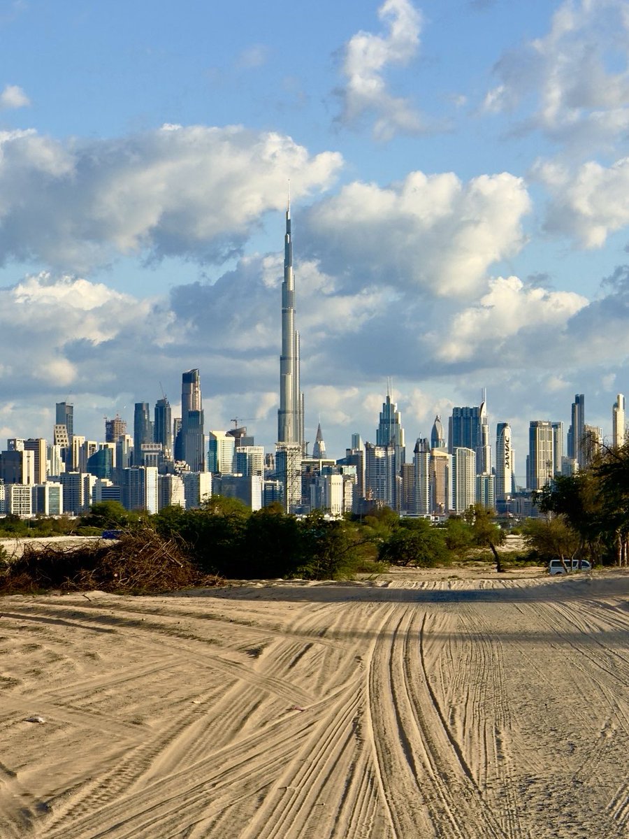 هذي ليست مدينة نيويورك 🇺🇸 !
 إنها دُبــي في الإمارات العربية المتحدة 😍❤️🇦🇪