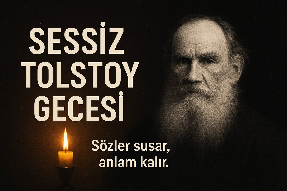 Canlı Yayın:
Sessiz Tolstoy Gecesi | Müzik Eşliğinde Derin Düşünceler 🎵📖🕯️ youtube.com/live/3TDXuJTL_…
