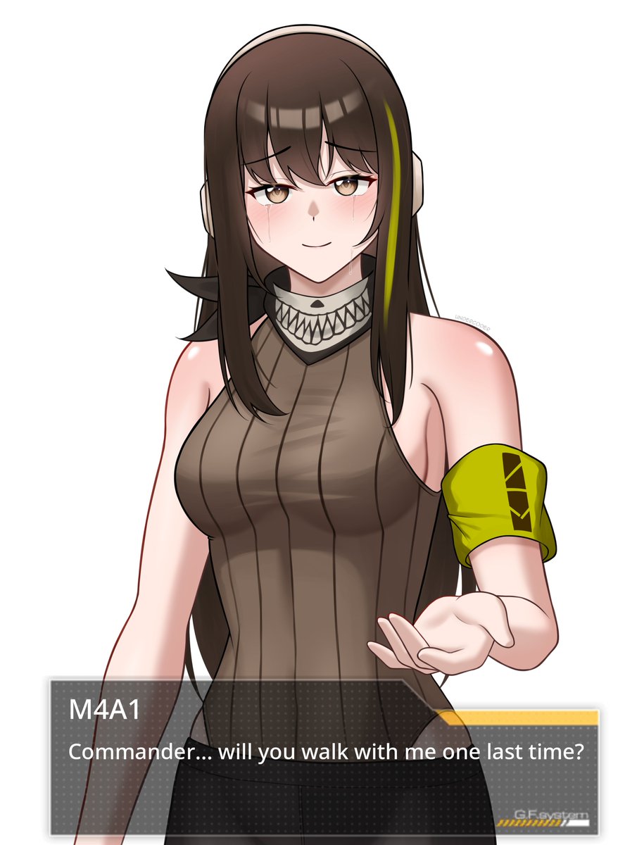Undercoder118's tweet image. M4A1
Drew this back when I finished CK
#GirlsFrontline #ドールズフロントライン