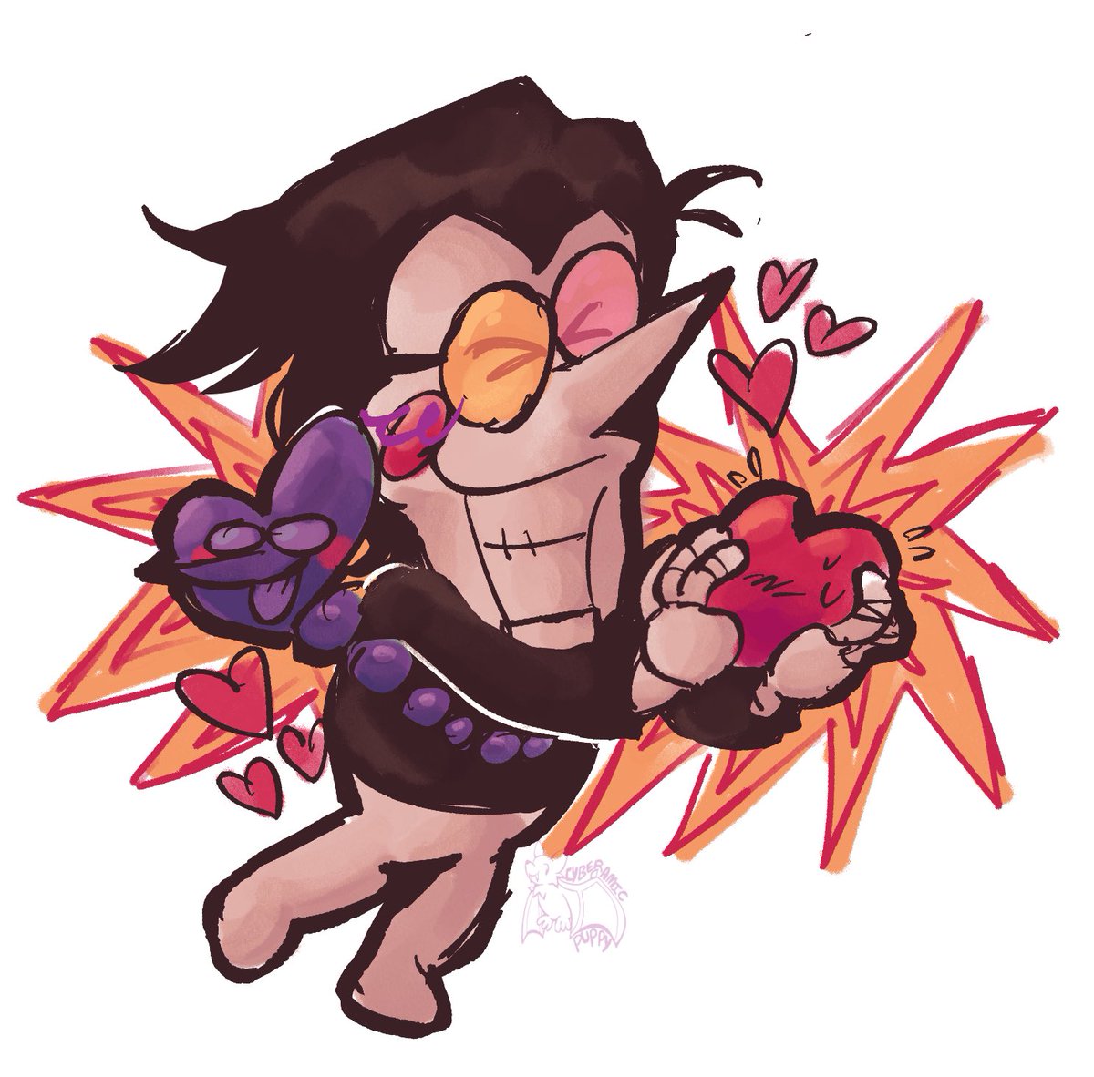 If i cleaned these up would anyone be interested in keychains/stickers of these? If so which one or both?
