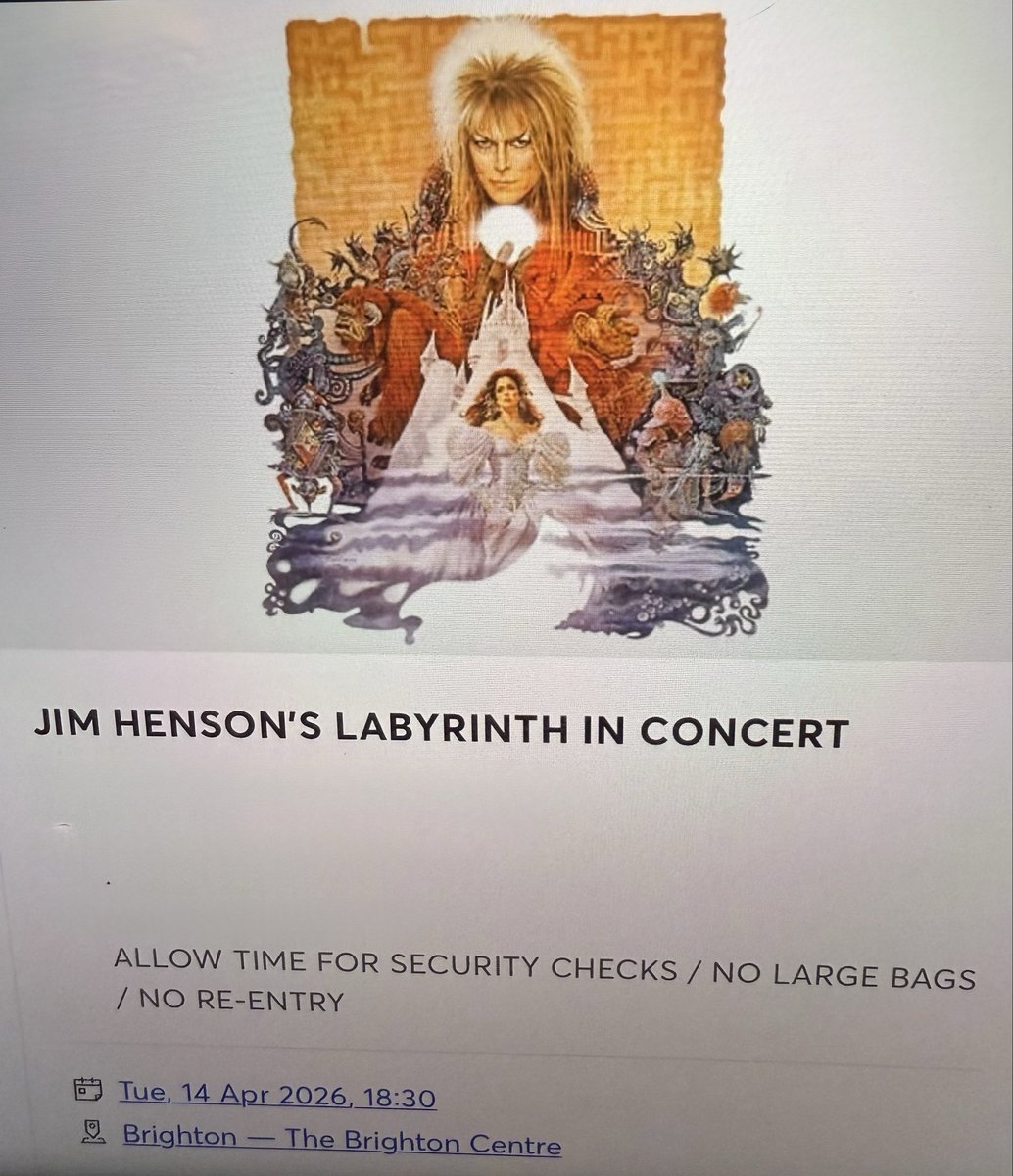 I have seen this film more times than I can count, and have also previously seen it in concert… but did I buy tickets for this? Hell yes