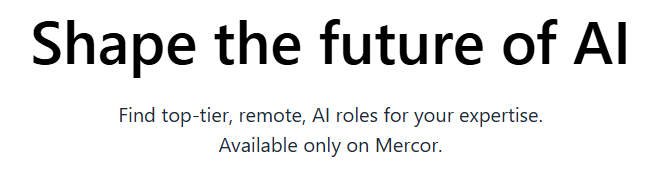 cryptopunks333's tweet image. If anyone would like to use their industry expertise to train AI models and make some extra cash, use the link below:

@mercor_ai 

work.mercor.com/?referralCode=…