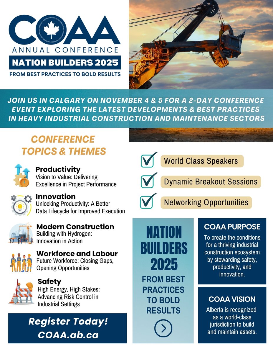 Construction Owners Association of Alberta tweet media