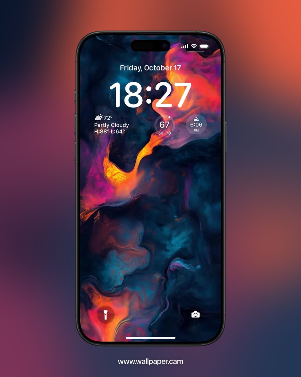 wallpaper_cam's tweet image. New iPhone Wallpaper! ✨

🖼️ Colorful Smoke
⬇️ Download (High-Res):
🔗 wallpaper.cam/2025/10/abstra…

🔖 Save it for later!
