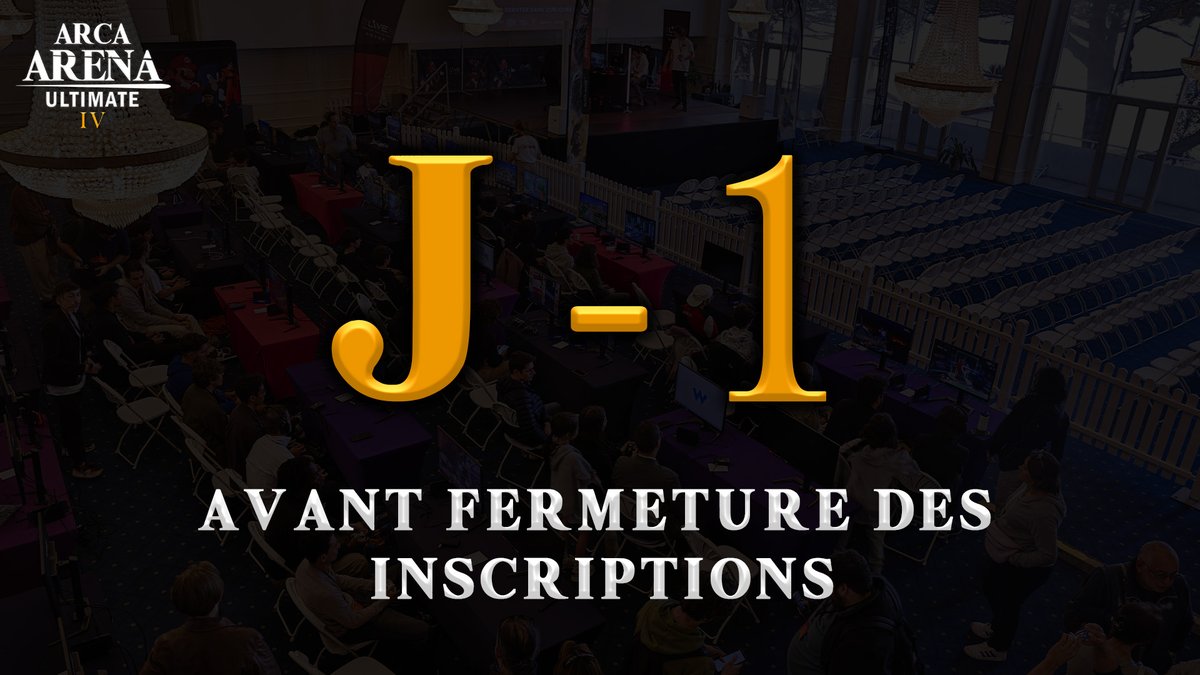 Arca'Arena Ultimate IV tweet media