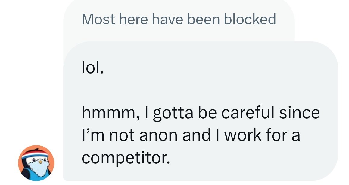 CatfishFishy's tweet image. Hey @MarcinRedStone, if you're wondering why the @redstone_defi account struggles to get more than 100 likes per tweet, it's because your Chief Marketing Officer @shmula spends his time orchestrating doxxing campaigns on community members of competitors instead of working on your…
