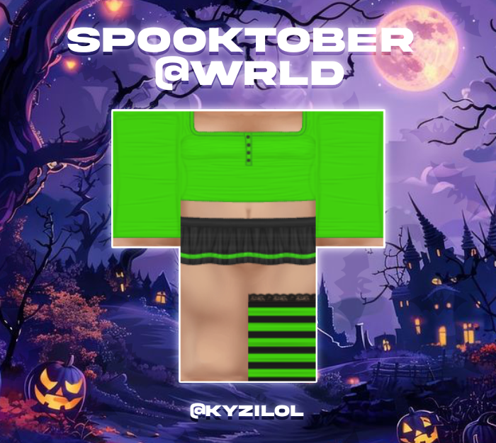 kyzirblx's tweet image. 🎃 Spooktober @ WRLD 🎃
clothing linked down below :D
join the group! roblox.com/communities/33…
#Roblox #RobloxDev #RobloxDesigner #RobloxClothing
#Halloween2025