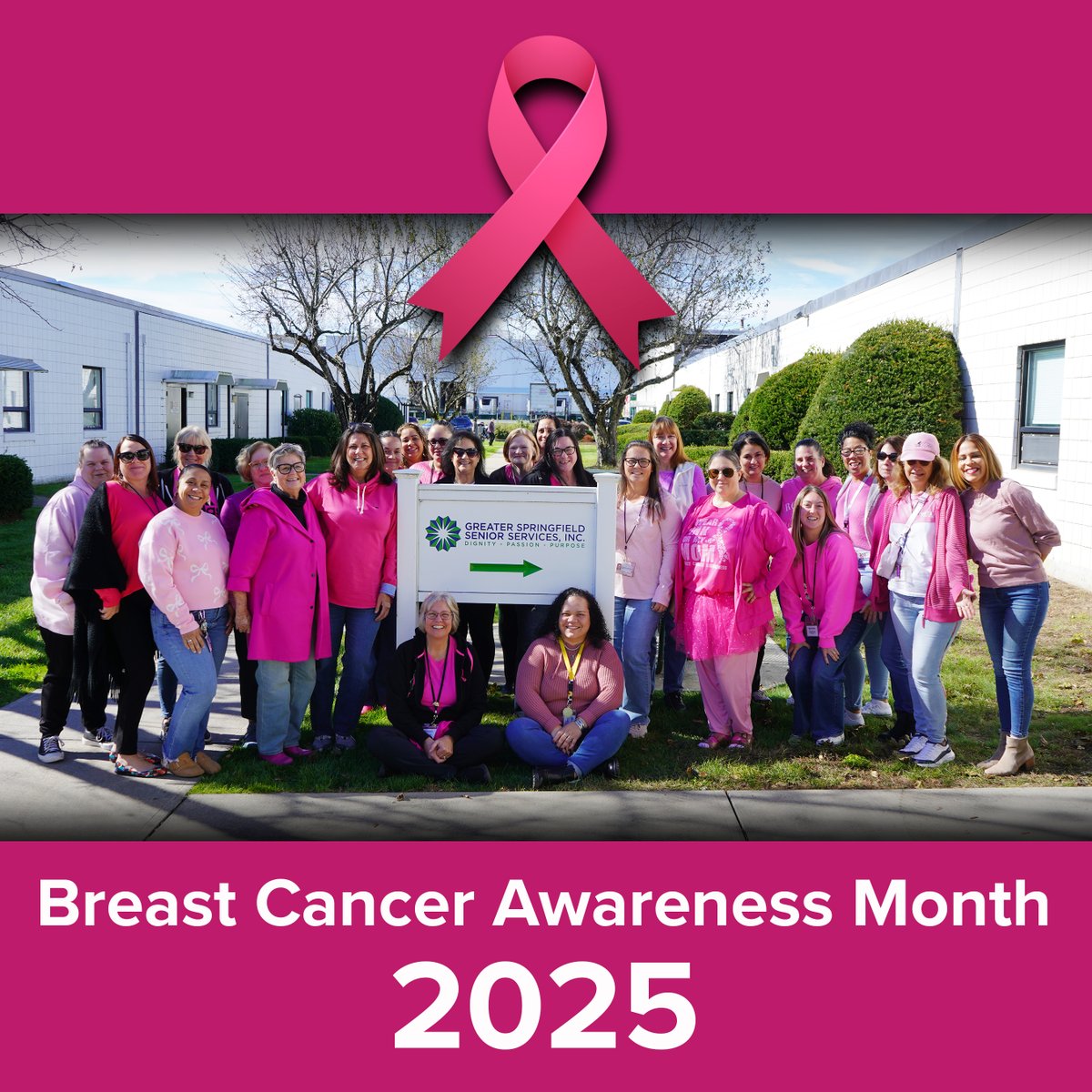 💗 We’re wearing pink with purpose! 💗

Today, we proudly came together to wear pink in recognition of Breast Cancer Awareness Month. 

Each pink shirt, ribbon, and smile represents our commitment to raising awareness, showing support for survivors, and honoring those affected.